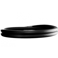 Bracciale Rebecca in Pelle BR PELLE NERO DOPPIO - BR PELLE NERO DOPPIO